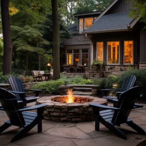 Fire Pit (Stone/Metal)